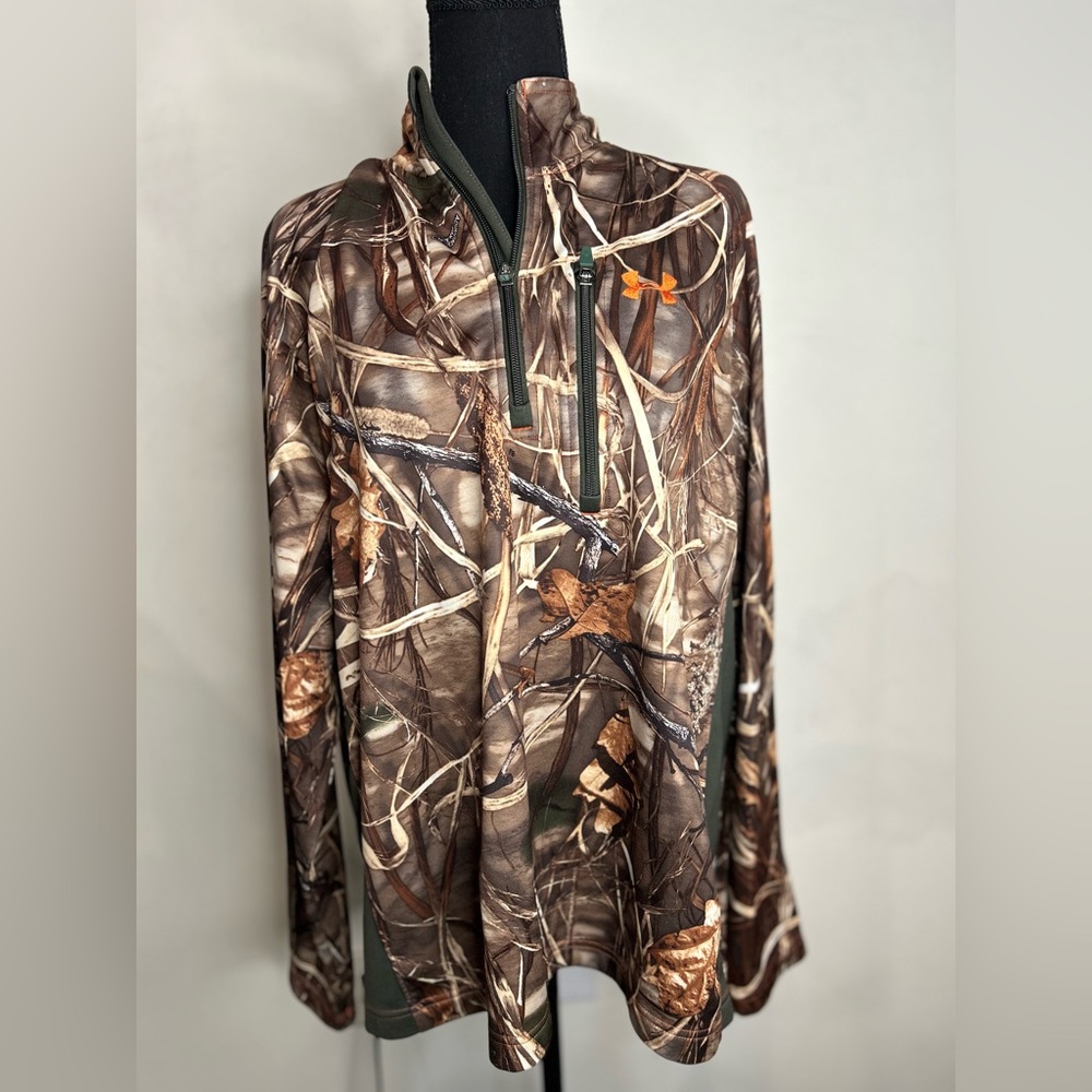 Under Armour Camo Quarter-Zip Pullover